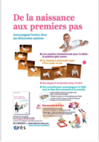 De la naissance aux premiers pas