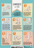 La motricité de bébé