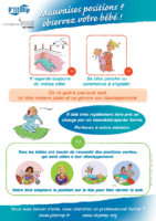 Mauvaises positions de bébé