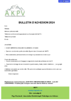 Bulletin-adhesion AKPV 2024